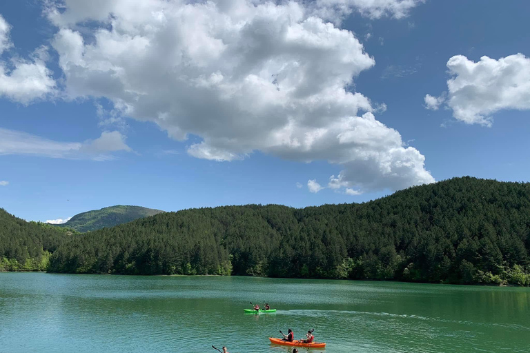 From Tirana: Funari Lake, Swim&Kayak/Petrela Castle, ZipLine