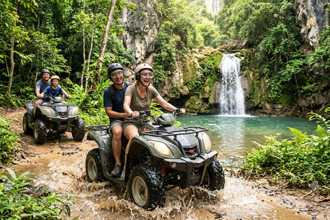 Krabi: Epic ATV Safari & Hidden Waterfall Swim ATV 1 Hours ,Kayaking,Khlong Namsai,Khong Root