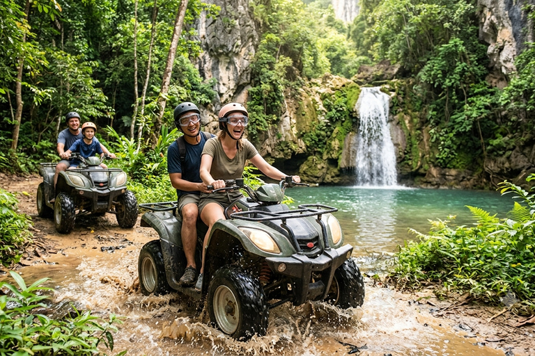 Krabi: Epic ATV Safari & Hidden Waterfall Swim ATV 1 Hours ,Kayaking,Khlong Namsai,Khong Root