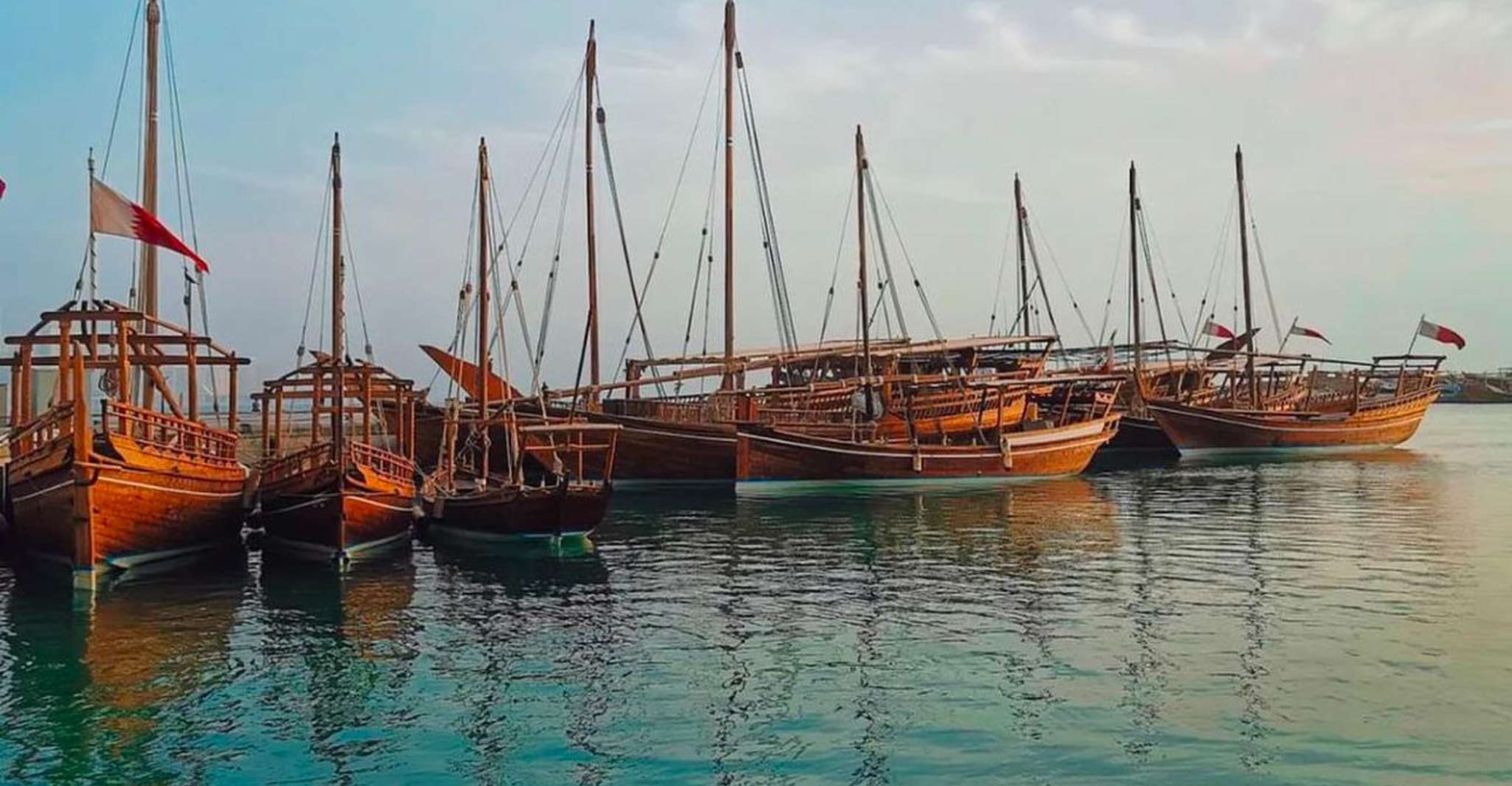 Doha: Traditional Wooden Dhow Cruise with Dinner /Arabic Tea photo 16