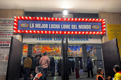 Mexico City: Lucha Libre Show, Tacos & Hotel Transfer