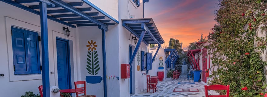 Mykonos : visite d'une demi-journée pour les passagers d'une croisière