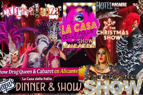 Alicante Tapas Dinner Show with drag queen Alicante Tapas Dinner with Drag Queen Show