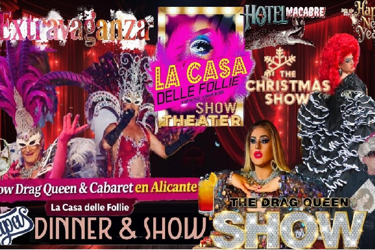 Alicante Tapas Dinner Show with drag queen Alicante Tapas Dinner with Drag Queen Show