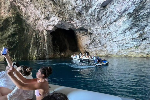 From Tirana: Sazan, Pirate Cave & Karaburun by Speedboat