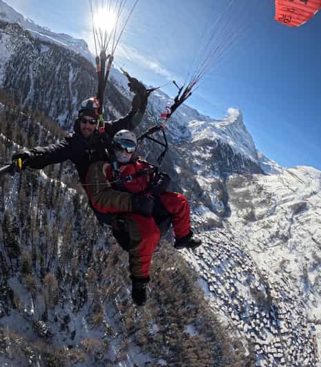 Zermatt: Vuelo en Parapente Biplaza - Las mejores vistas del Cervino