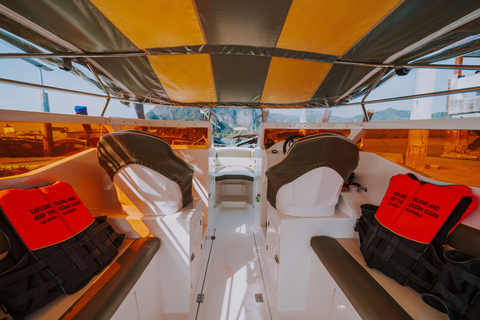 Krabi: 4 eilanden luxe privé speedboot tourHalve dag