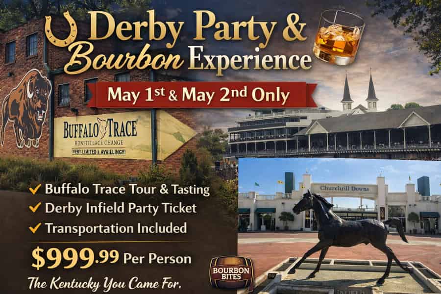 Louisville-Derby-Party sowie Buffalo-Trace-Tour mit Verkostung. Foto: GetYourGuide Louisville-Derby-Party sowie Buffalo-Trace-Tour mit Verkostung. Foto: GetYourGuide