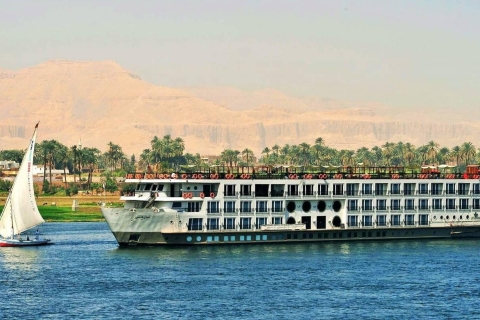From Aswan: 4-Days 3-Night Nile Cruise with Hot Air Balloon