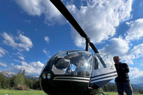 HELIKOPTER SIGHTSEEING ENDAGSTUR ZAKOPANE FRÅN KRAKOW