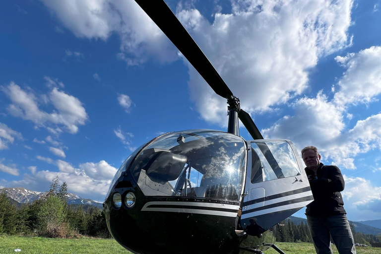 HELIKOPTER SIGHTSEEING ENDAGSTUR ZAKOPANE FRÅN KRAKOW