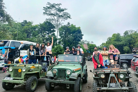 Rafting en eaux vives à Yogyakarta et excursion en jeep au volcan Merapi