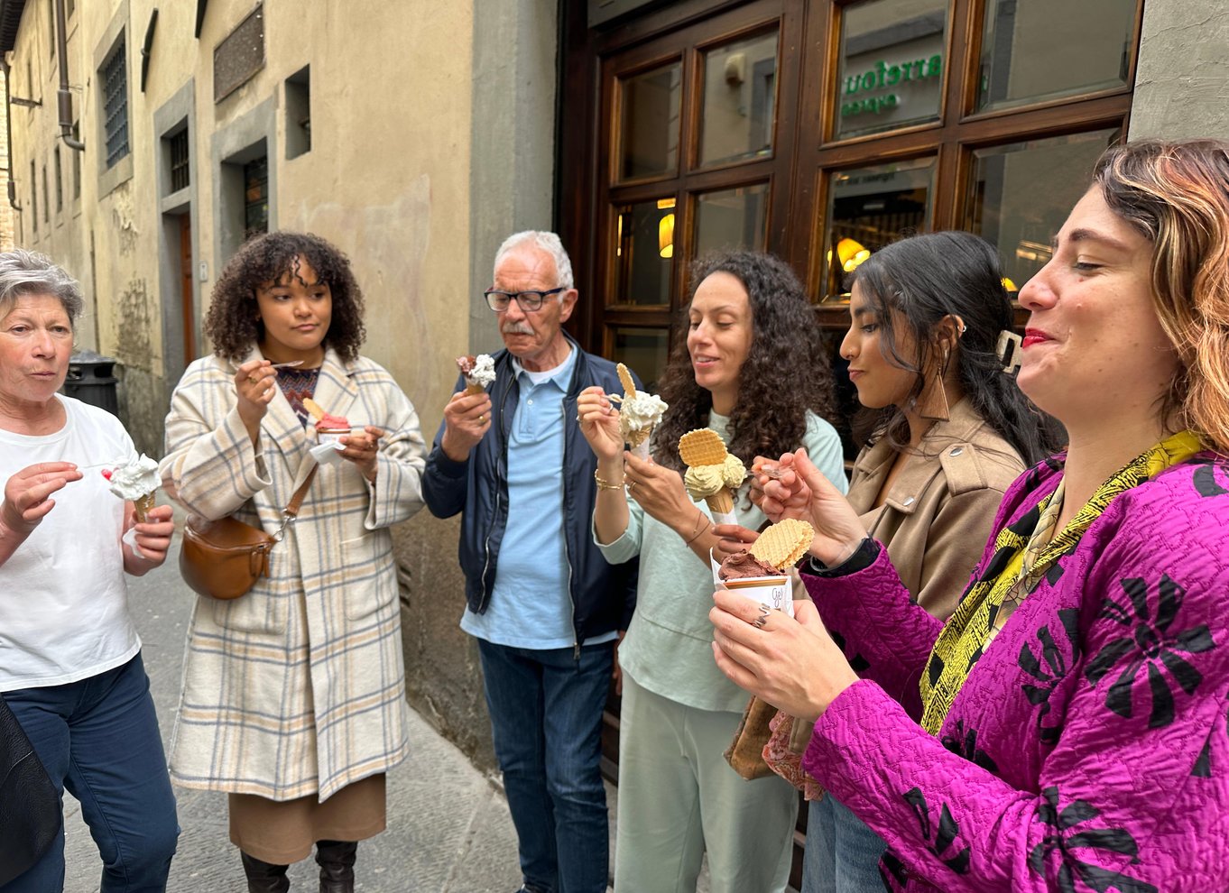 Firenze: Street Food Tour med vin og lokal guide