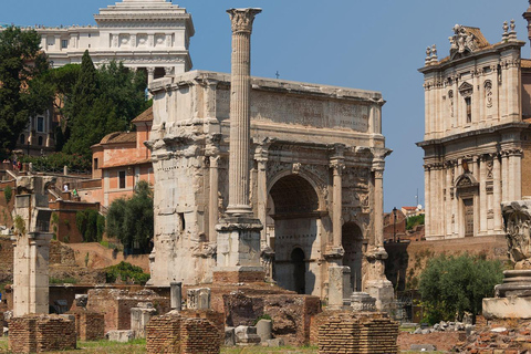 Roma: Colosseo, Foro Romano e Ingresso al PalatinoRoma: Colosseo, Foro Romano e Palatino Biglietto di ingresso prioritario