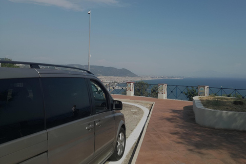 Transfer to and from Salerno Airport to Positano or Sorrento.Transfer to and from Salerno airport to Positano