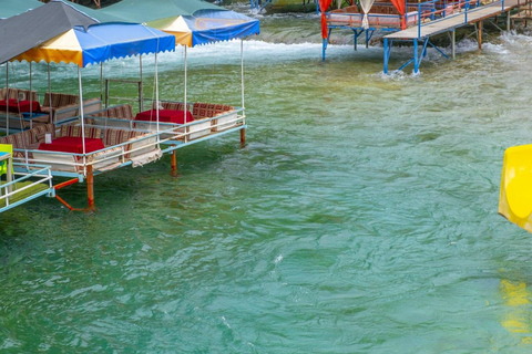 Alanya: Excursão 2 em 1 à Caverna Dim, ao Rio Dim e ao Jeep Safari