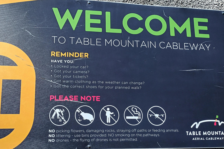 Kaapstad: Kaartje voor de kabelbaan naar de Tafelberg