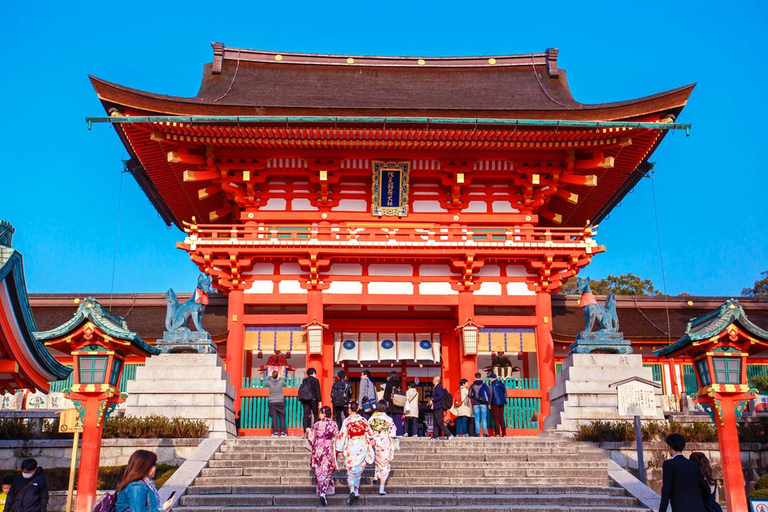 Hele dagtrip Kyoto en Nara Unesco-werelderfgoedlocatiesVan Kyoto