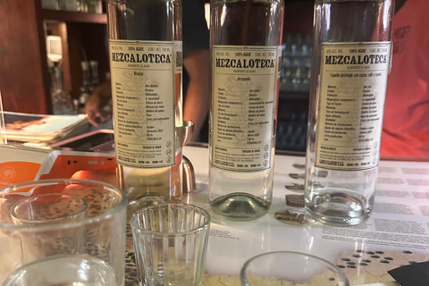 Nieuwe vrienden en Mezcal proeverij in de stad!