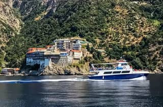 Uranopoli: crociera panoramica a Monte Athos e monasteri