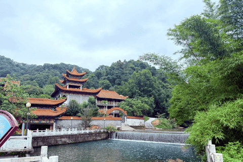 From Guangzhou: Canyoning Tour & Guanyin Mountain Temple
