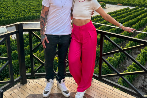 Santiago: Sunset at Vinicola Alyan Family