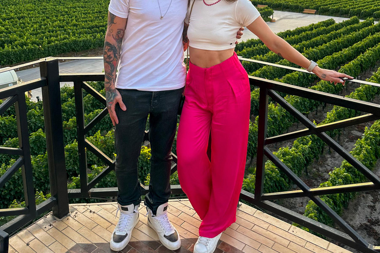 Santiago: Sunset at Vinicola Alyan Family