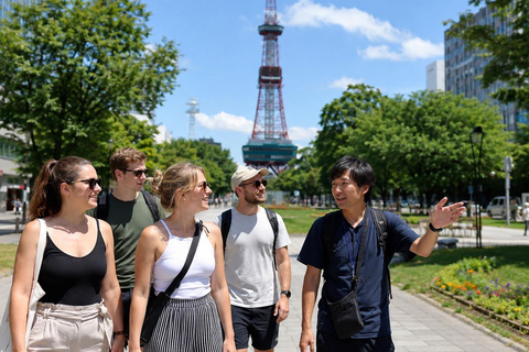 Sapporo: Guided Photo and Food Walking Tour