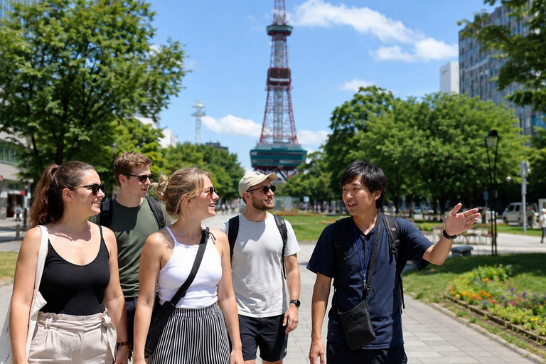 Sapporo: Guided Photo and Food Walking Tour