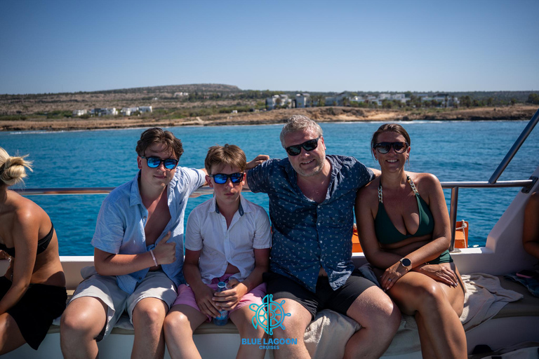 Ayia Napa: Blue Lagoon Cruise & Turtle Beach Cove