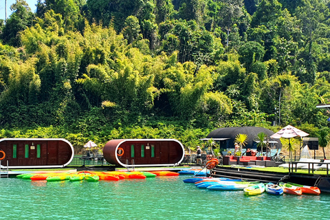 Från Krabi : Khao Sok Lake Tour i dagsutflykt