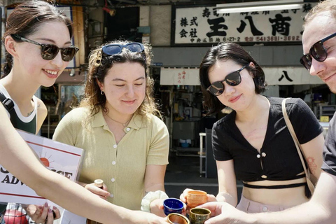 Tokio: Ruta de la Comida Callejera de TsukijiComida callejera en Tsukiji