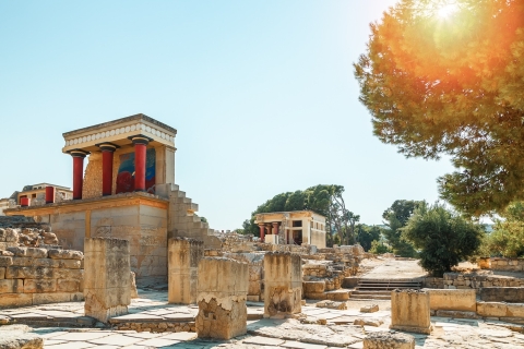 Vanuit Rethimno: Knossos en archeologiemuseum HeraklionVanuit Chania: Knossos en archeologiemuseum Heraklion