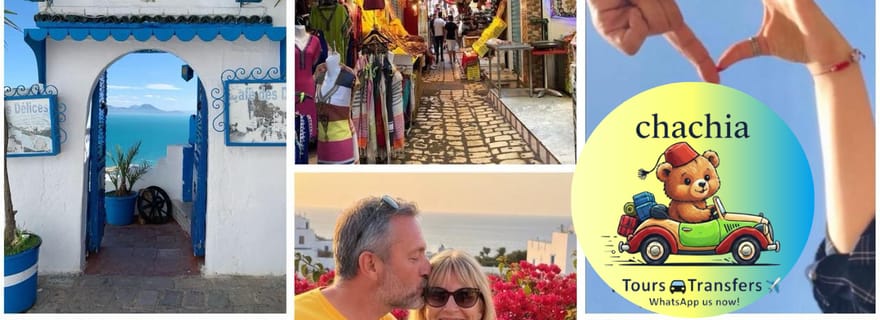 VIP : Médina/bardo, Sidi Bou Saïd, Carthage au meilleur rapport qualité-prix !