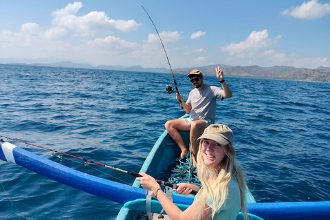 Esclusivo tour di pesca e snorkeling a Lombok attraverso 4 Gilis