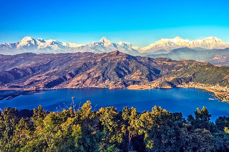 Pokhara: Sceniczny przejazd do Nayapul