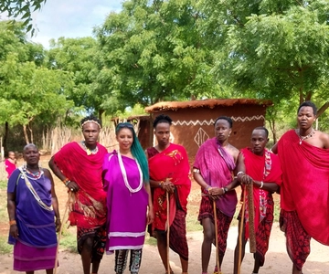 Zanzibar: tour del villaggio Maasai con crociera in Dhow al tramonto