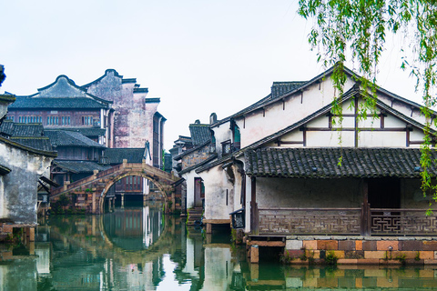 Tour di Shanghai in inglese: gita di 1 giorno a Wuzhen, con tour notturno incluso