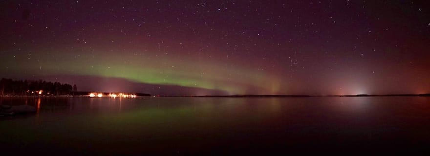 Lulea : Chasse aux aurores boréales en voiture avec transfert