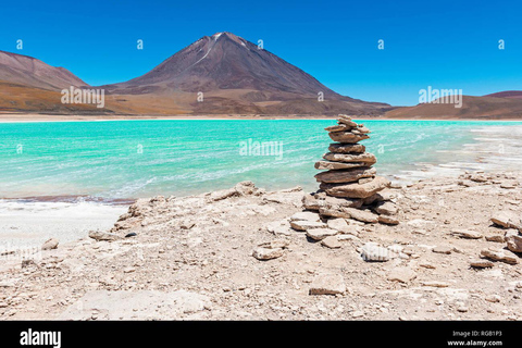 3D Tour Salar Uyuni-Lagunas Colores +Sonnenuntergang+Spiegeleffekt