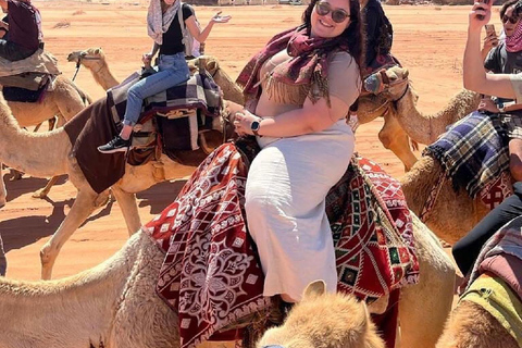 Wadi Rum: Half-Day Camel Tour with Guide Wadi Rum: jeep tour 4x4 4hours 1_6 people