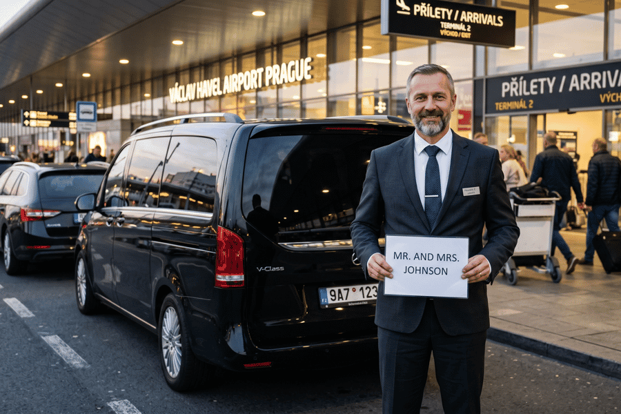 Prag: PRG Flughafen Privattransfer nach/ab Prag Stadt. Foto: GetYourGuide Prag: PRG Flughafen Privattransfer nach/ab Prag Stadt. Foto: GetYourGuide