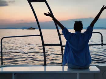 Glyfada Athens : Fishing and Swimming Tour with Lunch