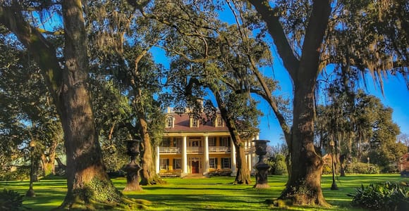 New Orleans: Destrehan, Whitney, Houmas House mit Mittagessen
