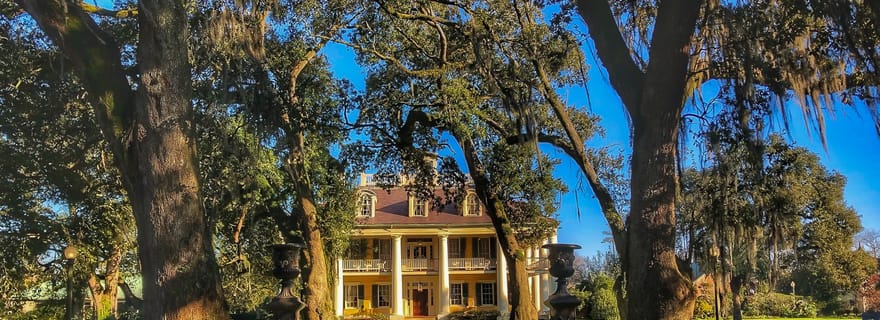 Nouvelle-Orléans : plantation Destrehan, maison Houmas et déjeuner