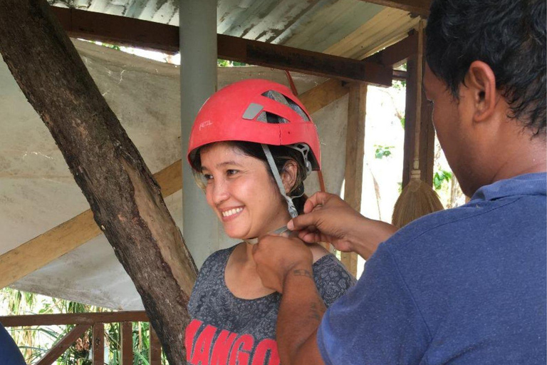 Delad UR med zipline och spa-massage