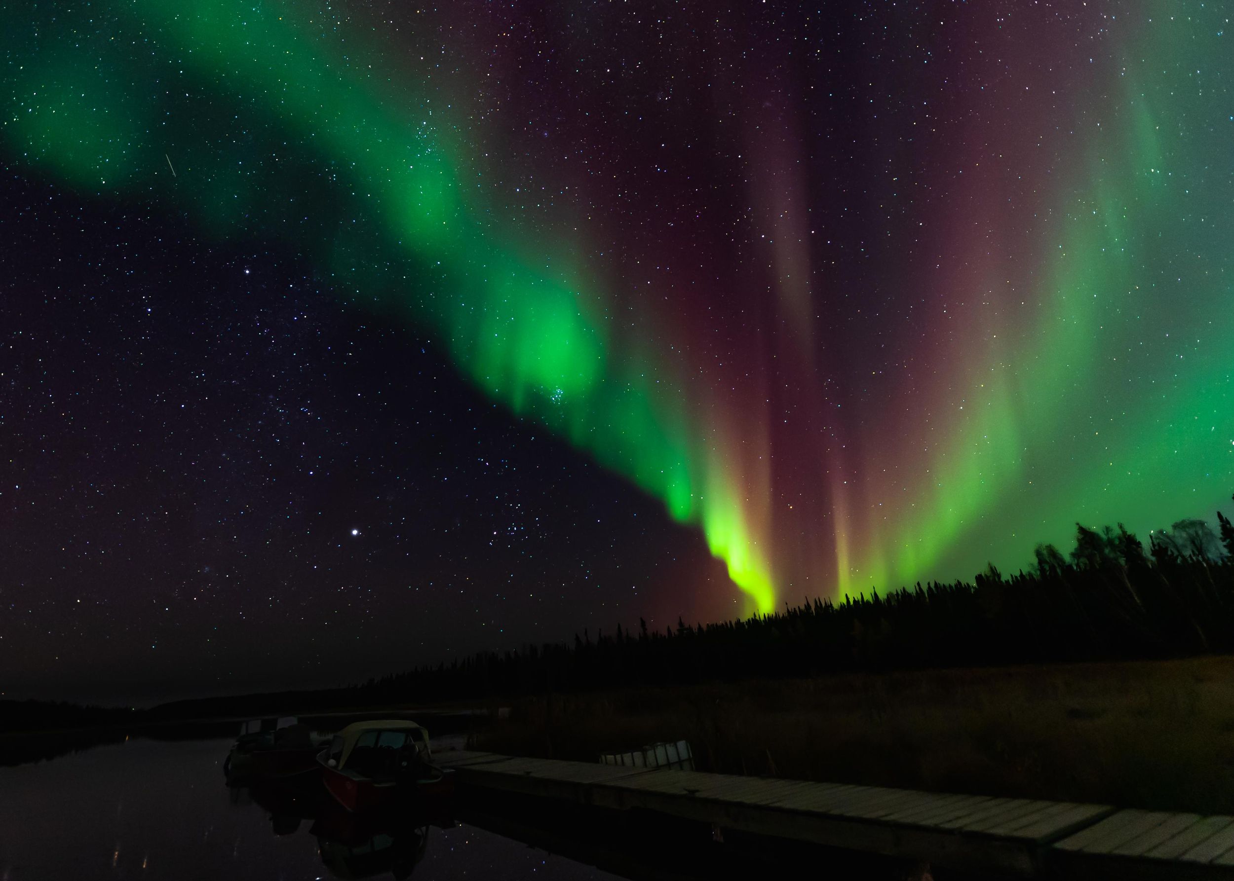 Yellowknife: Geführte Polarlichter-Tour auf der Jagd nach den Nordlichtern
