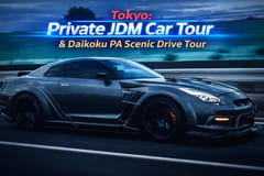 Tokio: Private JDM-Auto-Tour und malerische Fahrt zum Daikoku-Park