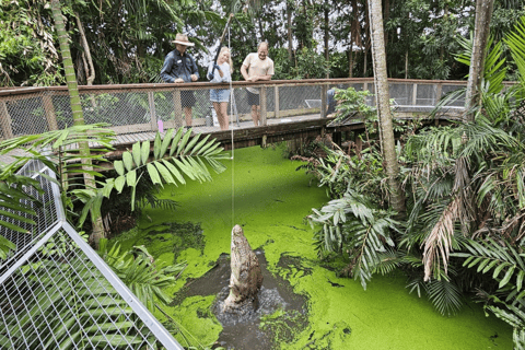 Port Douglas Wildlife Habitat Croc Feed Experiencia y Entrada