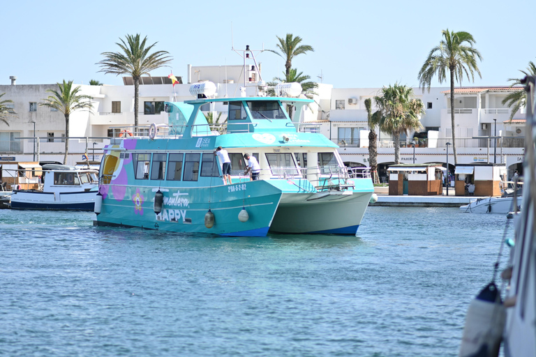 Exclusive experience: Premium catamaran from Ibiza to Formentera